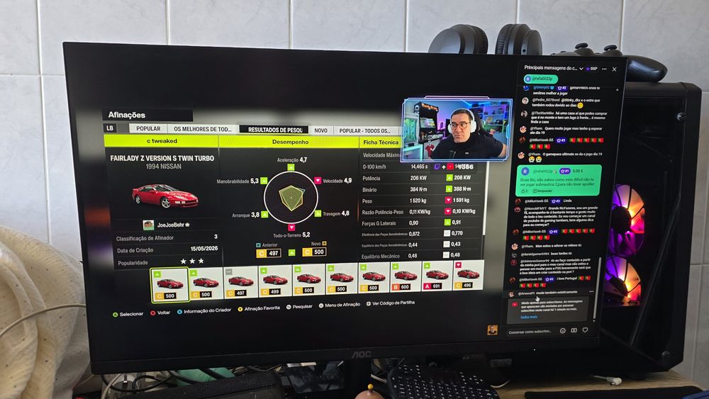 Monitor Gaming AOC 27B2H 27 polegadas Full Hd 75hz 1ms