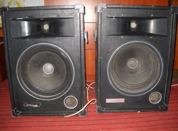 Акустика Согдиана с рупорными ВЧ. Они же Ломо /Кинап 30 А-200/30а-142