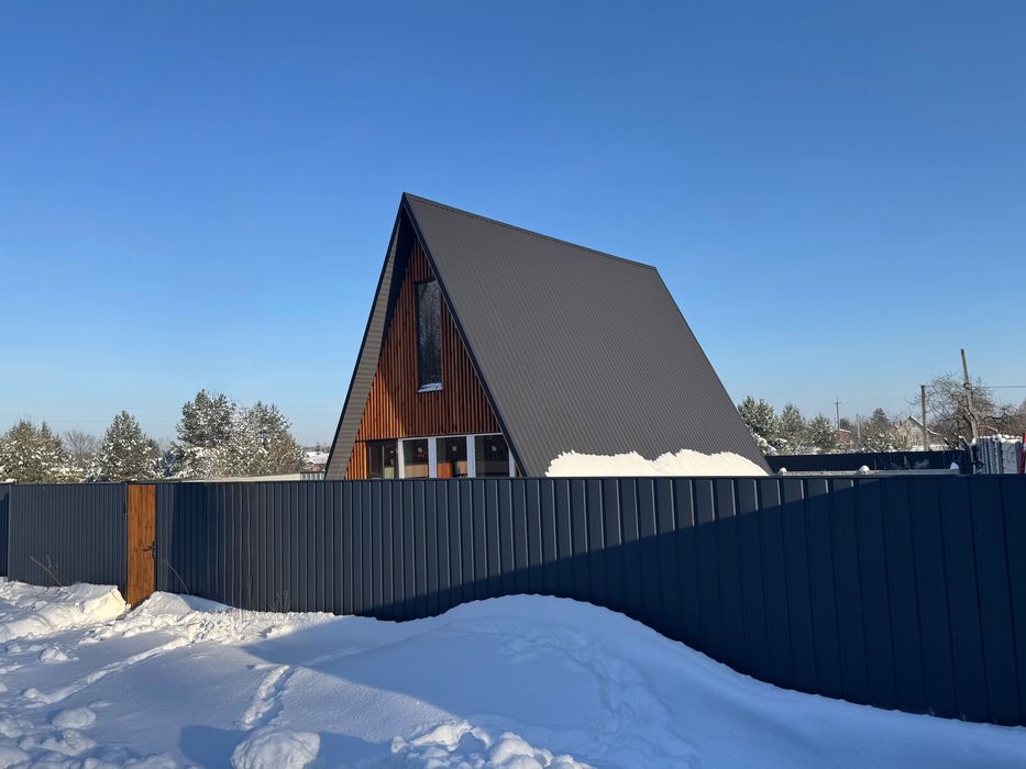 № продаж Каркасний будинок A-Frame з ділянкою 5 соток Камʼяна гора