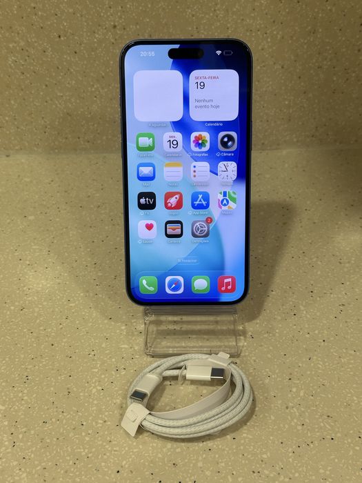 iPhone 16 Plus Azul Marinho – Excelente Estado