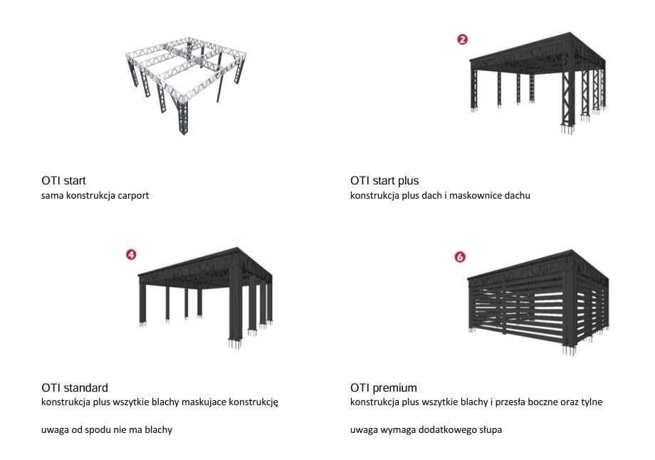 Wiata samochodowa, zadaszenia, garaż, carport, hala, konstrukcja