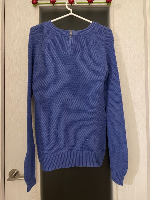 Malha de inverno azul