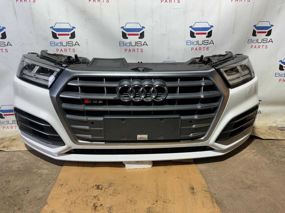 Zderzak Przód Kompletny Lampy Full LED Komplet Chłodnic Audi SQ5 80A 2017 3.0 TFSI