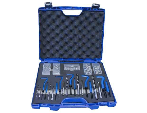 Jogo Roscas Helicoides M5-M12 130 Peças | Master Prof KC751