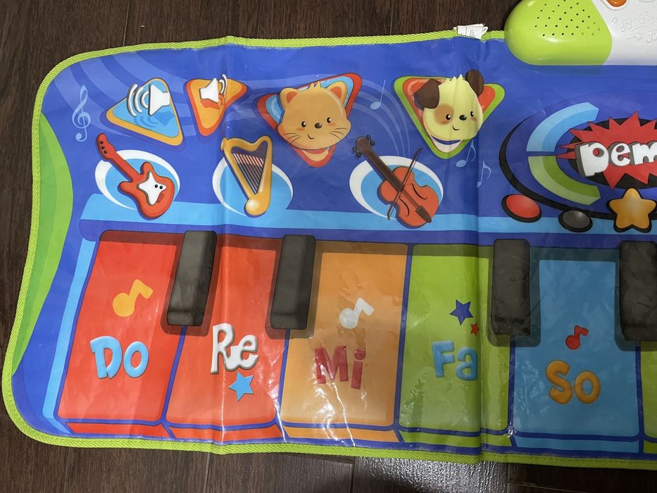 Развивающий музыкальный коврик-пианино/розвиваючий килимок