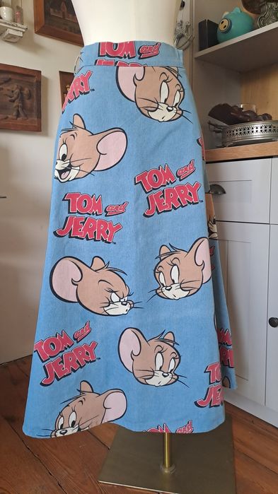 Tom and Jerry spódnica roz L