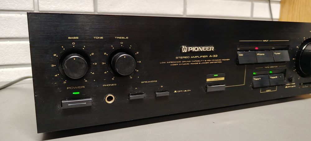Super wzmacniacz PIONEER A-33. Japan