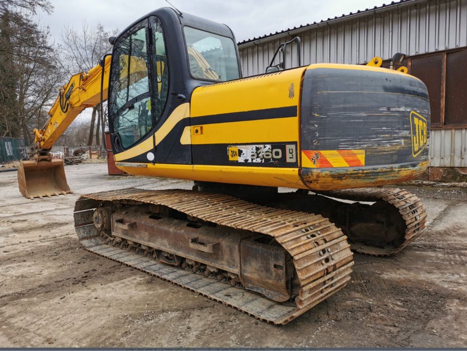Оренда гусиничного болотного Ескаватора Jcb 160