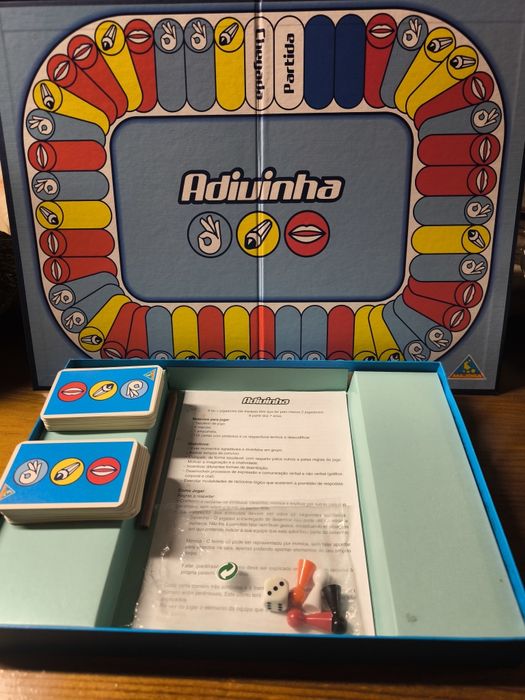 Jogo Adivinha O Que Faço Com...
Jogo de tabuleiro Adivinha O Que Faço