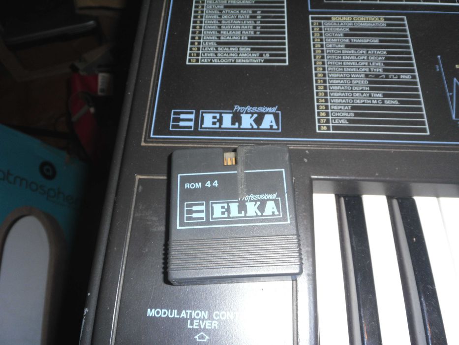sintetizador elka ek44 com extras