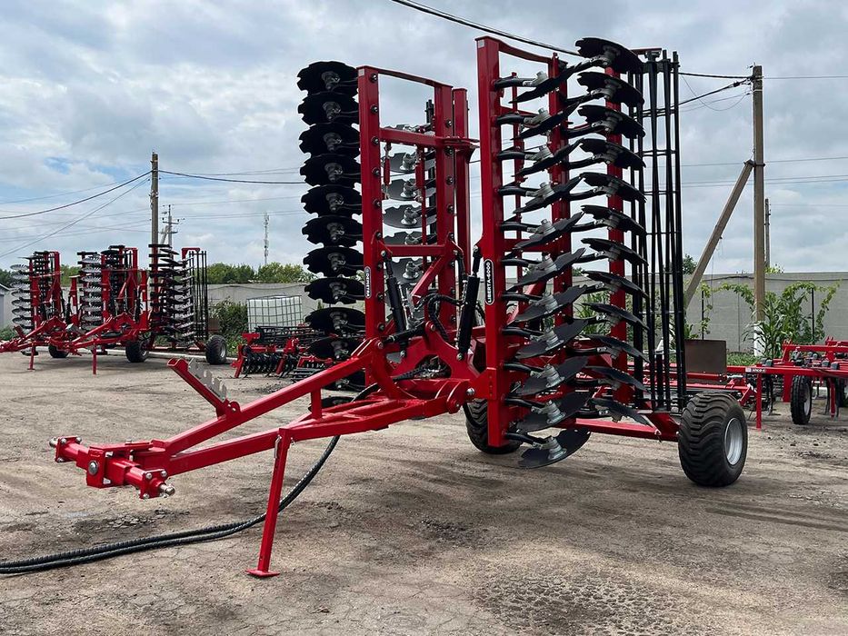 Дискова борона дископлуг, лущильник Деметра