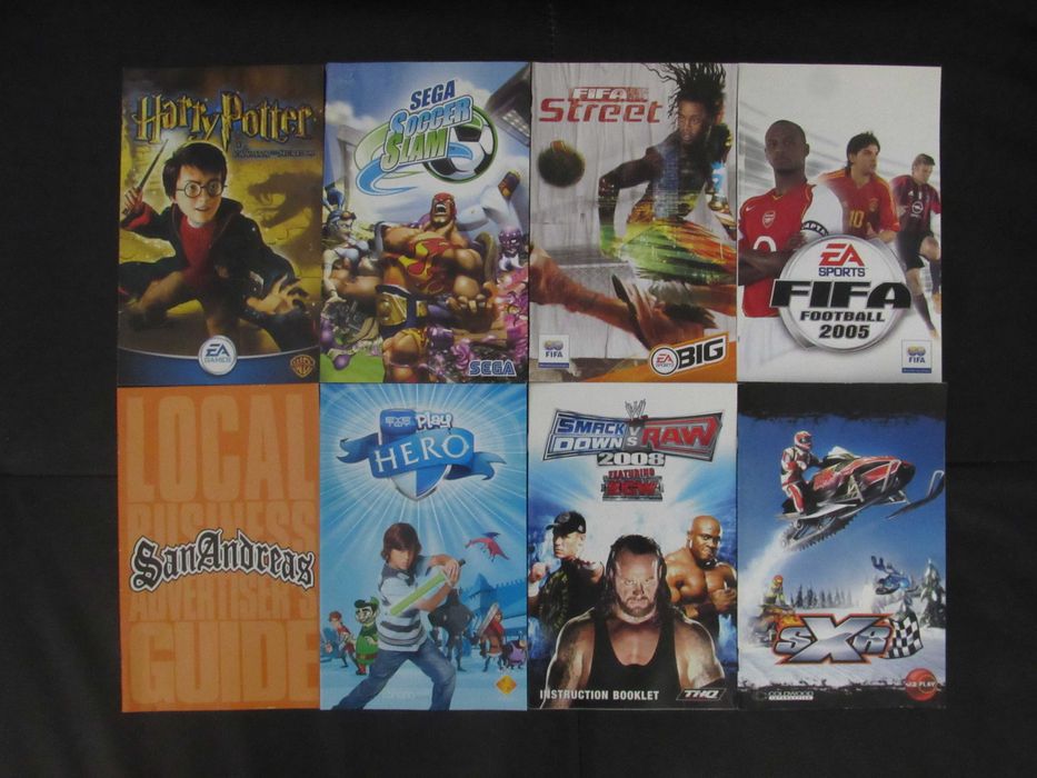 Capas, Manuais e Mapas de jogos - Playstation