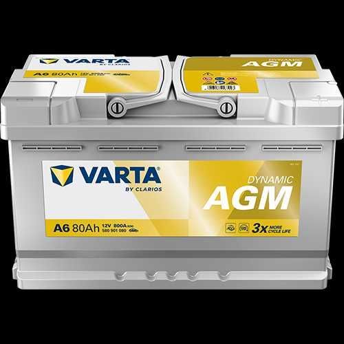 Akumulator VARTA Silver Dynamic AGM 80Ah 800A F21 A6