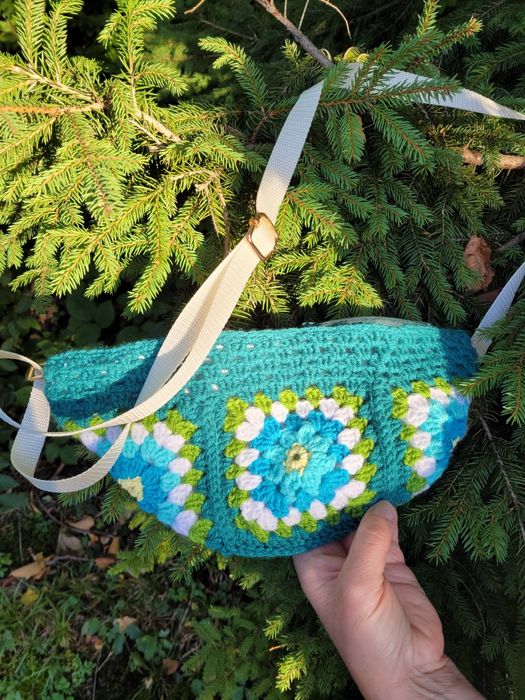 Nerka torebka na szydełku