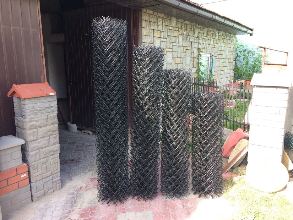 Siatka ogrodzeniowa ocynkowana i powlekana 1,25m