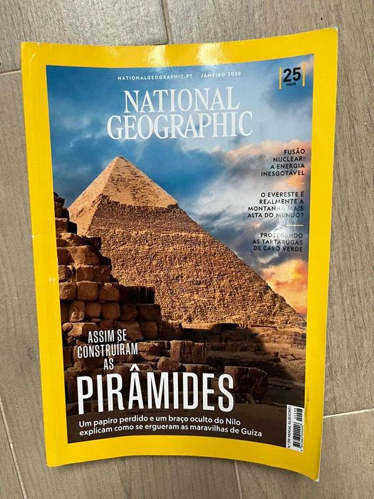 Revistas National Geographic (Abr 2024 – Fev 2026)