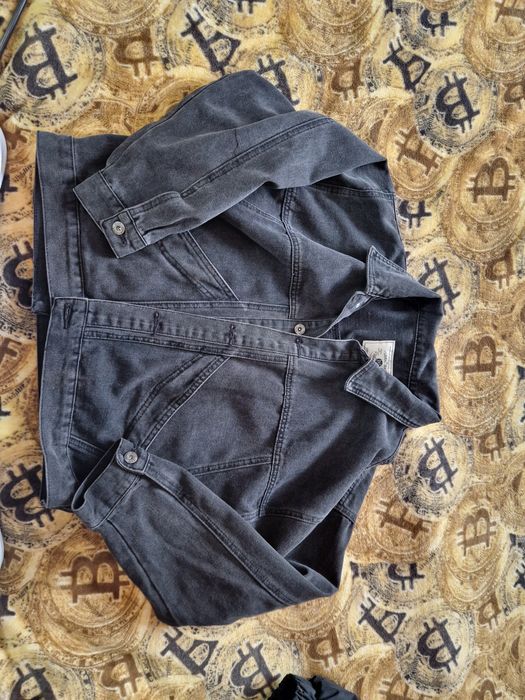 Джинсова куртка чорна