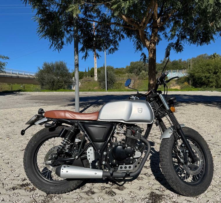 Moto mutt akita 125cc silver