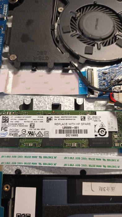 Portátil HP Pavilion 15-cs2019np peças
