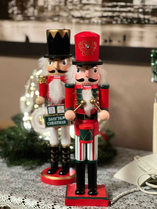 Drewniany Dziadek do Orzechów / ozdoba świąteczna / wigilia / święta