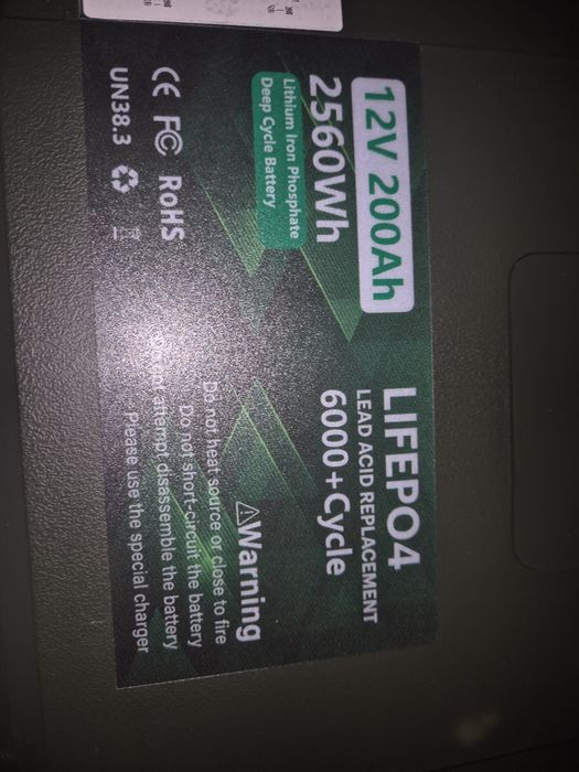 Akumulator LiFePo4 200ah walizkowy - NOWY