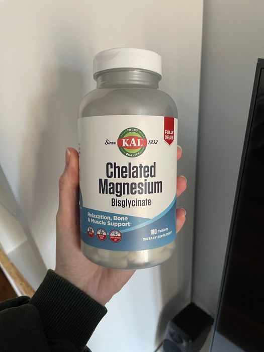 KAL - Chelated Magnesium Bisglycinate 180szt (nie otwarte!)