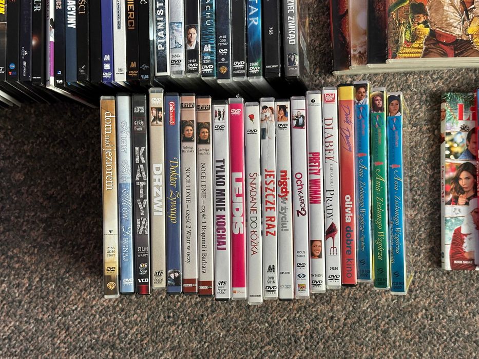 Kolekcja filmów - filmy, DVD, serie, trylogie, blue ray