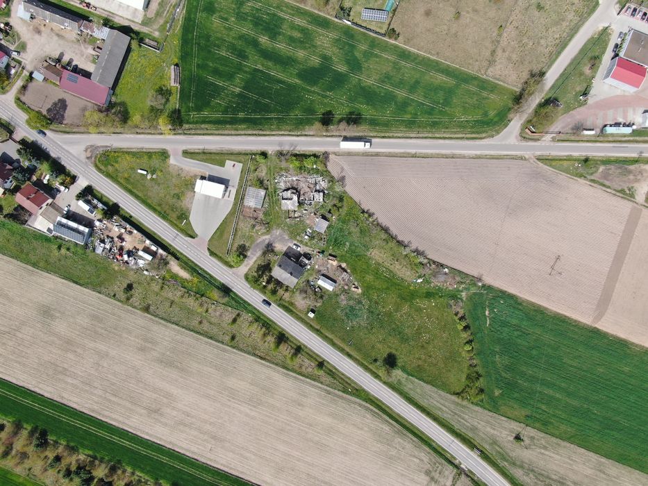 Działka 2029m2 myjnia bezdotykowa poz. bud. Stacja Paliw Benzynowa LPG