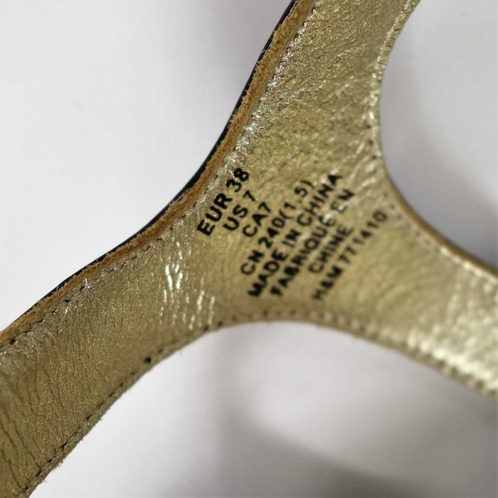 VERSACE for H&M kolekcja 2011 unikatowe skórzane szpilki