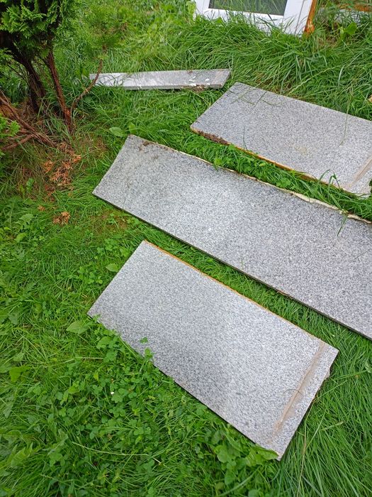 Parapety zewnętrzne marmur