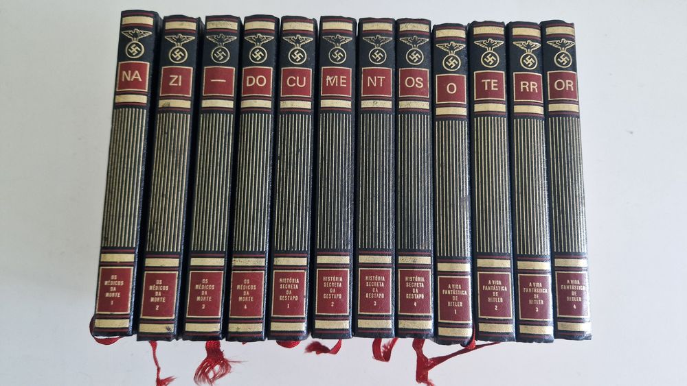 Coleção completa livros históricos sobre o Nazismo