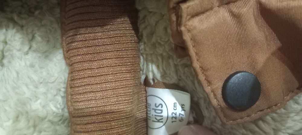 Kurtka zimowa chłopięca 122cm