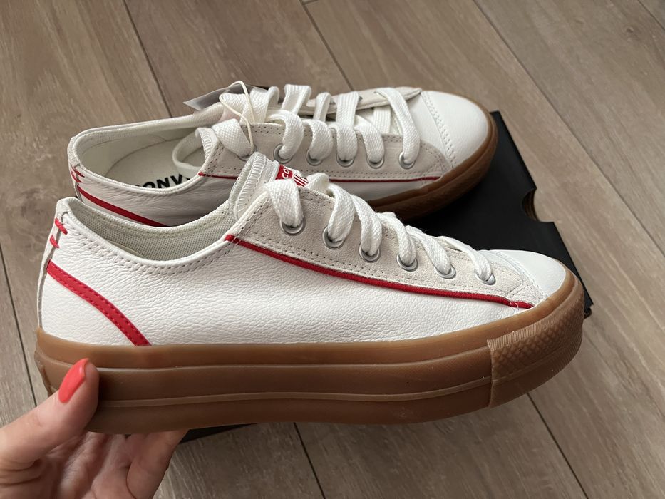 Кеди Converse шкіряні оригінал 40-41р 26,5см