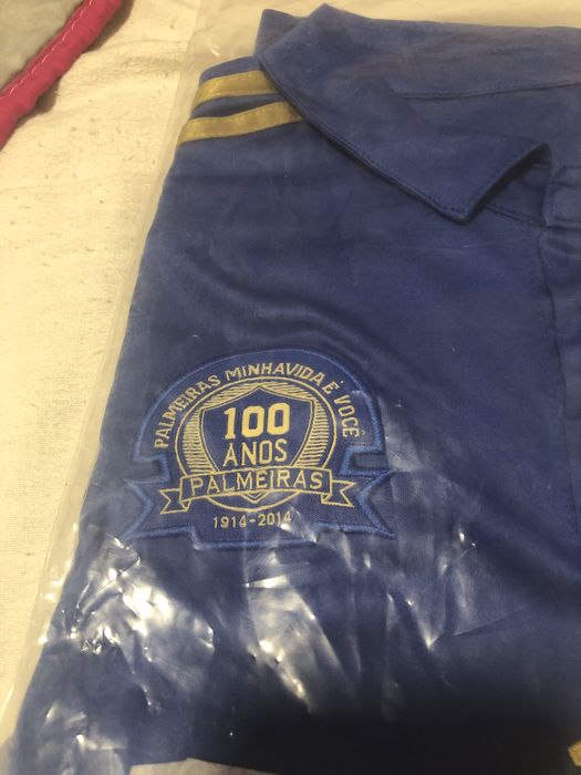 Camisa palmeiras retro 2014 comemoração aos 100 anos do clube.