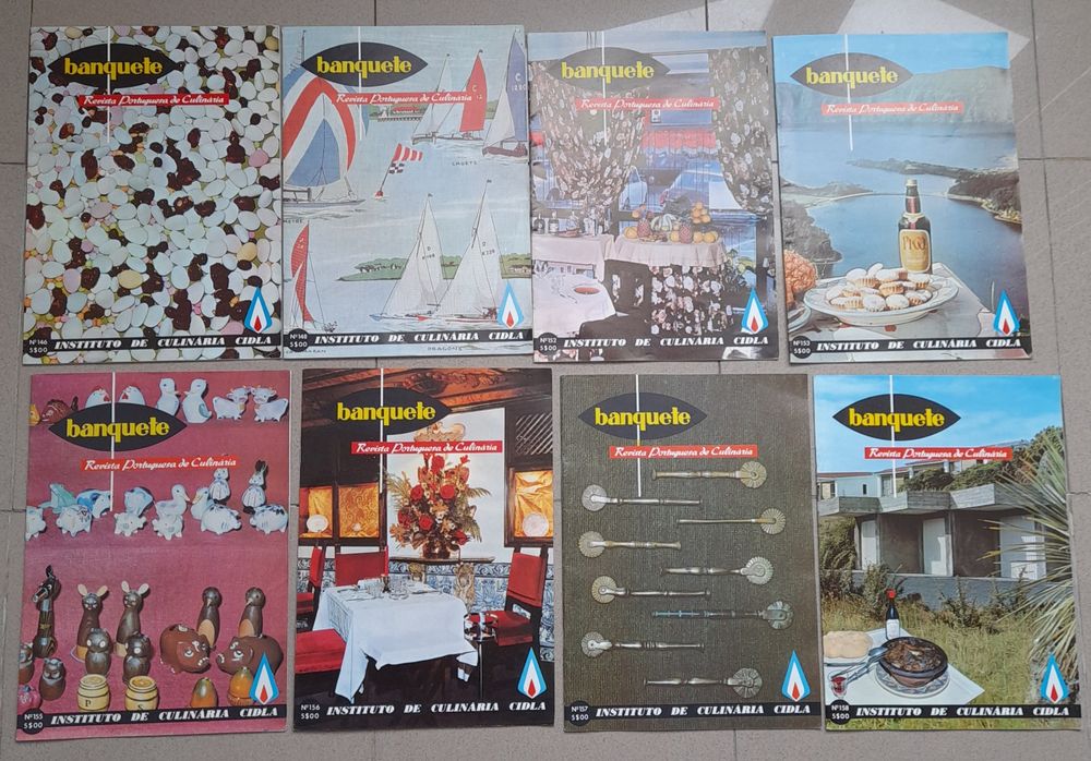 Vintage receitas culinária anos 70