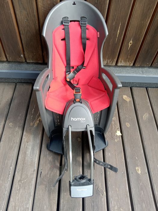 Fotelik rowerowy Hamax Smiley Decathlon