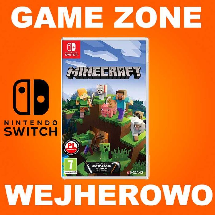 Minecraft PL Nintendo SWITCH + Lite + Oled = sklep Wejherowo