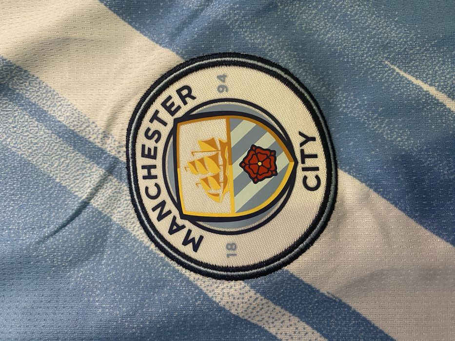 Camisola Futebol Manchester City Home Shirt 25/26 - M - Puma