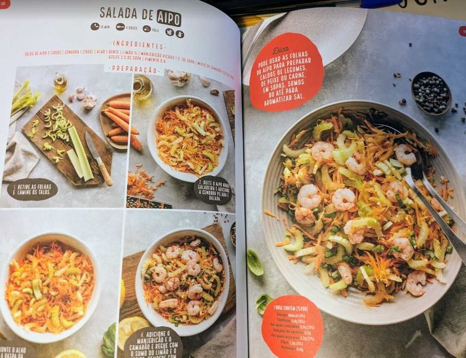 Livro Quatro Estações cozinha fantástica