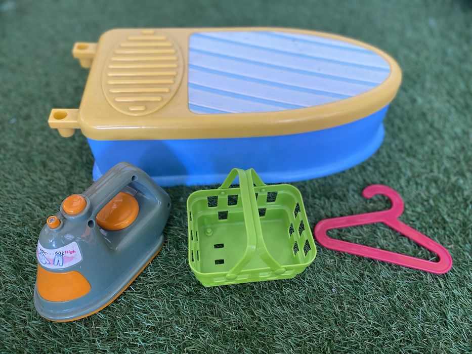 Ferro e tabua de engomar conjunto de brincar