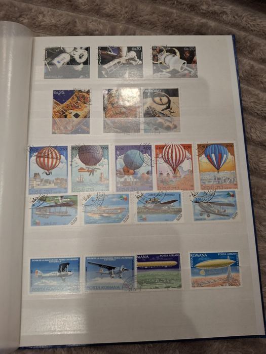 Klaser, różne kraje, bardzo dobry stan 16 stron