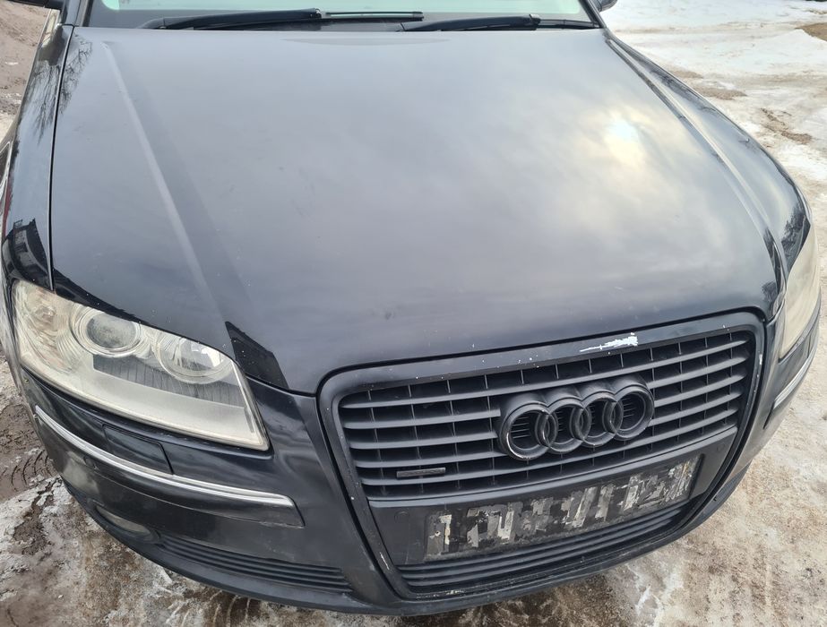MASKA pokrywa silnika czarna AUDI A8 D3 lift 2007r LZ9Y