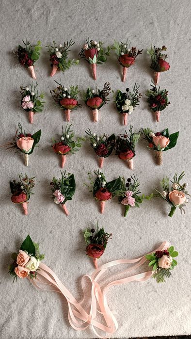 Бутоньєрка весільна