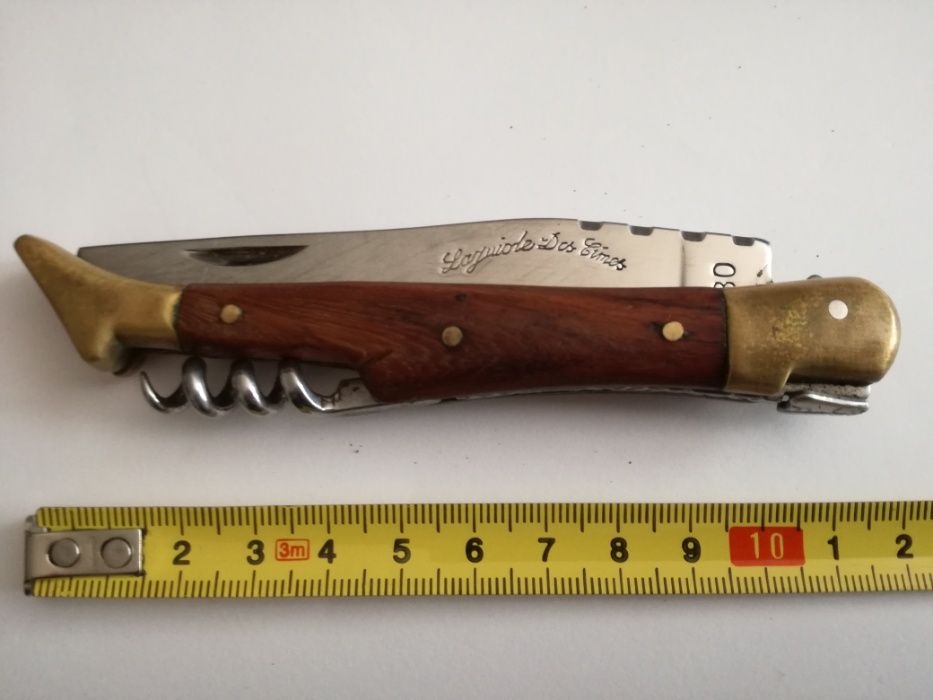 Canivete Original de Coleção "Laguiole Des Cimes" c/ Estojo Original