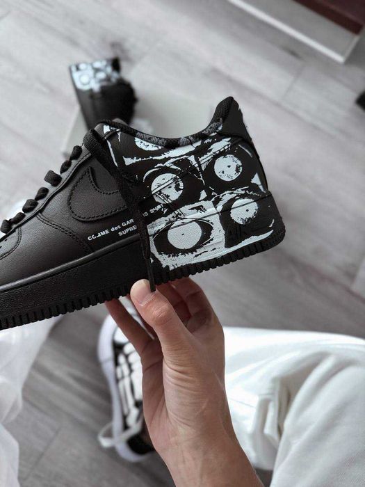 Кросівки Nike Air Force 1 Low х  Comme des Garçons Supreme premium