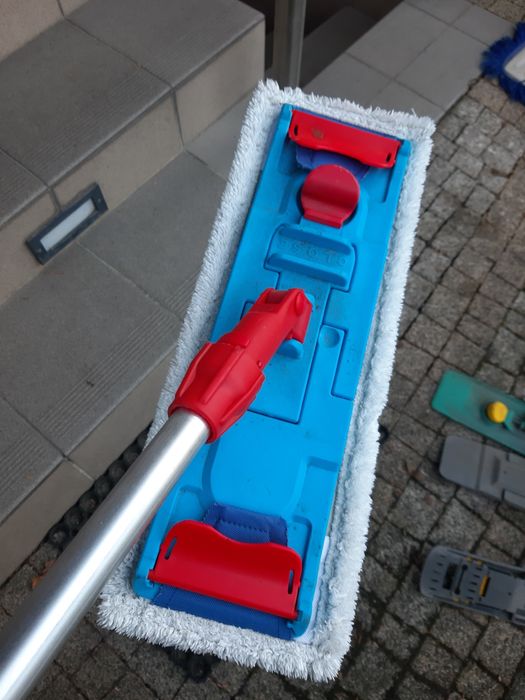 Mop mycie sprzątanie profesional plastik mop niebieski kolekcja firma