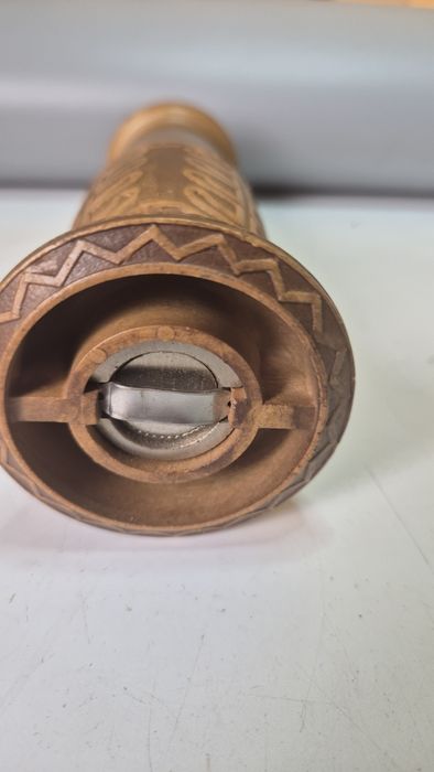 Piękna stara pieprzniczka młynek starocia PRL (17