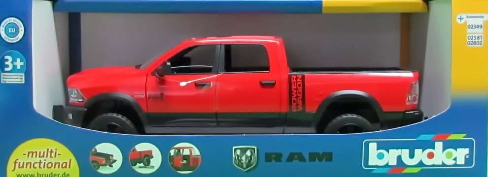 Пікап Dodge RAM Bruder(Брудер) 02500