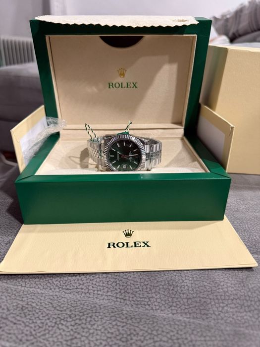 Rolex Datajuste verde oliva