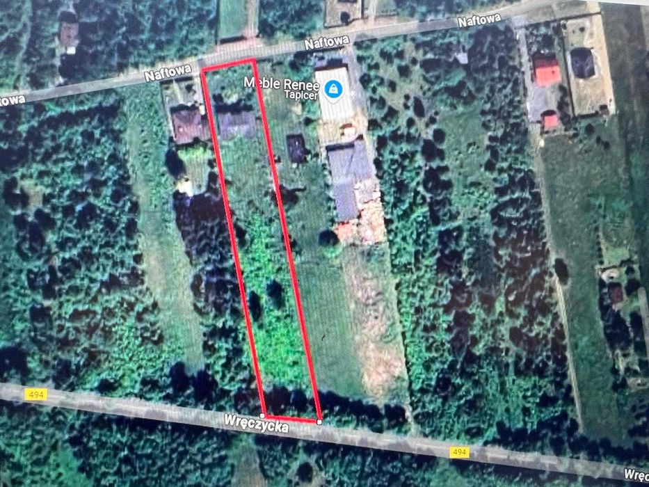Dom stan surowy, działka 4500m ul. Naftowa